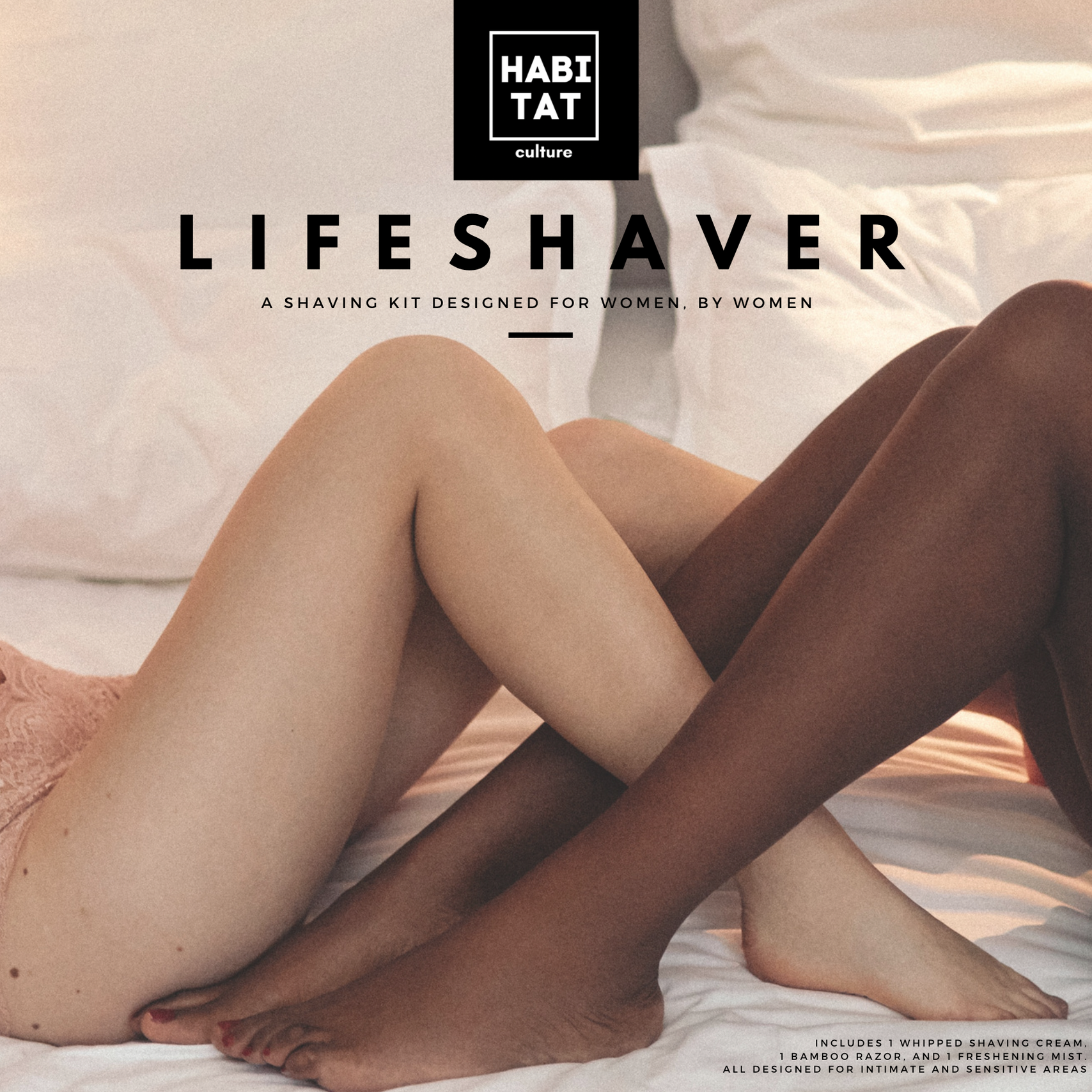 Lifeshaver - Shaving Kit For Women